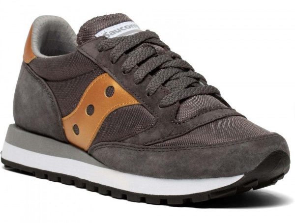 Кроссовки Saucony JAZZ 81 60539-18s р.US 8 серый с золотым
