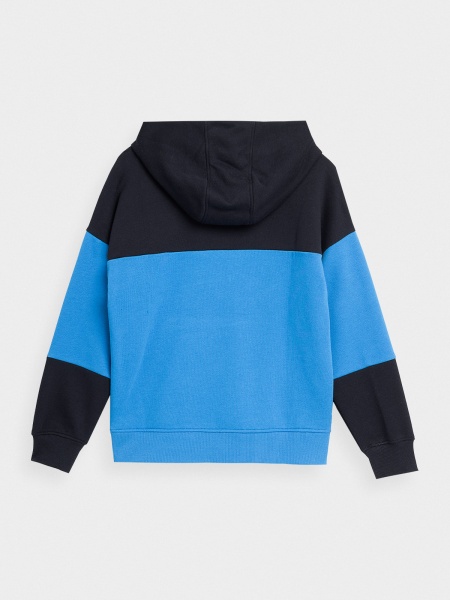 Джемпер 4F SWEATSHIRT 4FJSS23TSWSM0852-33S р. 140 блакитний