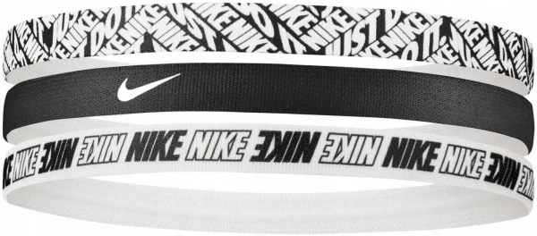 Пов'язка Nike HEADBANDS 3 PK N.000.2560.903.OS р.one size чорний