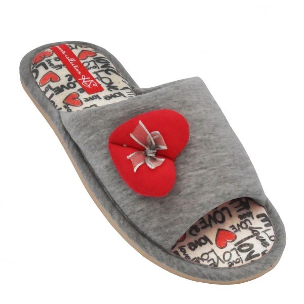Капці домашні Home Story р. 40 сірий 200306-17 