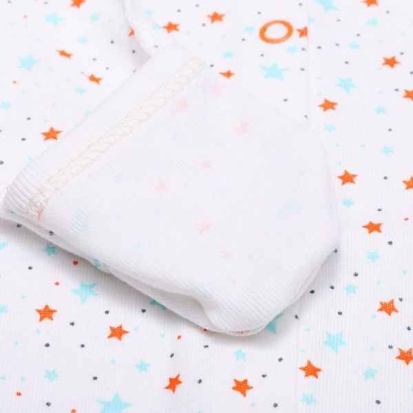 Боди детское Маленькие люди 1004-125 р.50 белый с принтом 