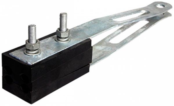 Зажим анкерный  E.next 4x(16-50) изолированный (e.i.clamp.pro.16.50.b)