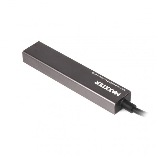 USB-хаб Maxxter HU3A-4P-02 USB 3.0 Type-A на 4 порти