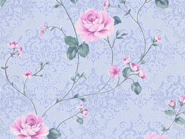 Обои бумажные Славянские обои COLORIT Пиония 8146-10 0,53x10,05 м