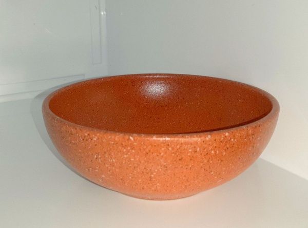 Салатник граніт 18 см морквяний V143