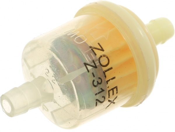 Фільтр паливний Zollex Z-312 прямий для мопедів 