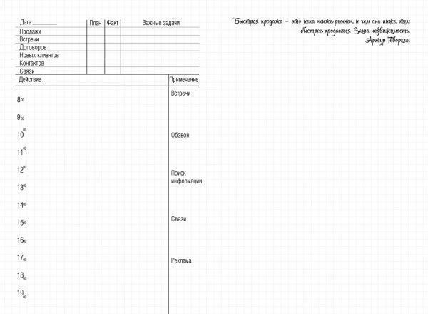 Блокнот для записей «Планировщик Успешного риэлтора» 4820199950360