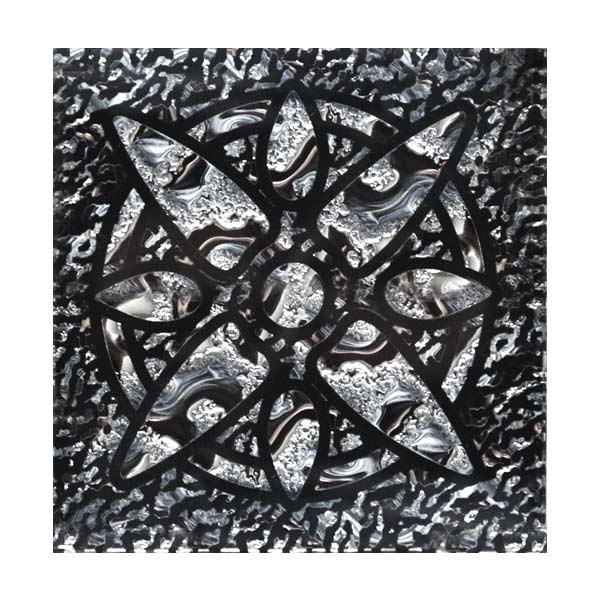 Плитка Grand Kerama Тако зірка платина рифлена 785 6,6x6,6