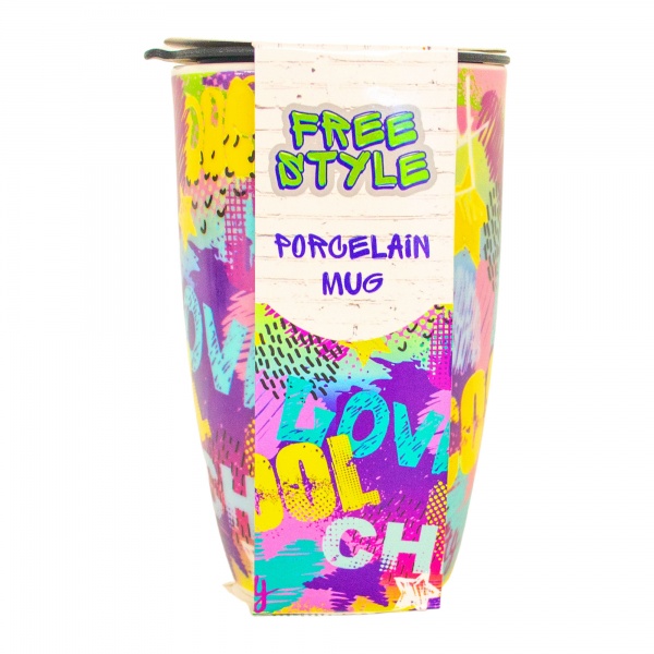 Чашка с крышкой Freestyle 420 мл 21-279-121 Keramia