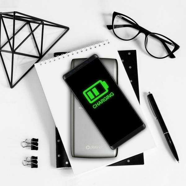 Внешний аккумулятор (Powerbank) PLATINET 10QIB 10000 mAh grey (PMPB10QIB) 
