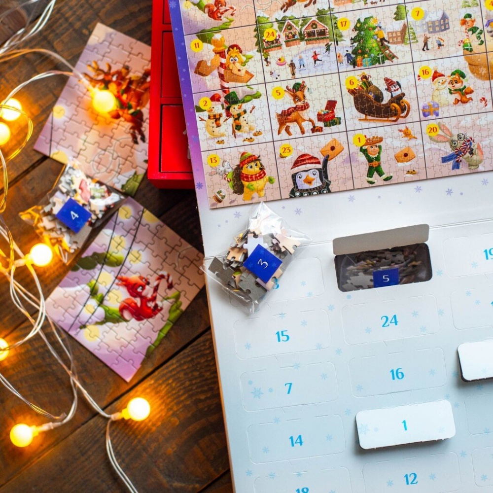 Адвент-календарь Ранок «Пазли»