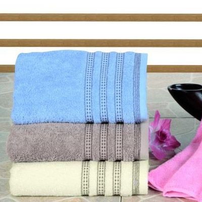 Полотенце Lorenzzo Carmen 76-167-126 коричневое 70x140 см