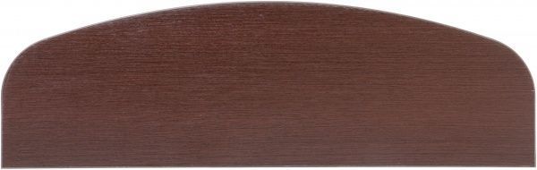Полка ДСП радиусная 800x250 мм венге 