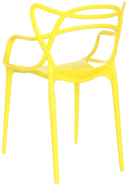 Стілець обідній Spider жовтий /жовтий