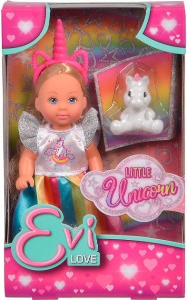 Кукла Simba Evi Love Эви Маленький единорог с аксессуарами