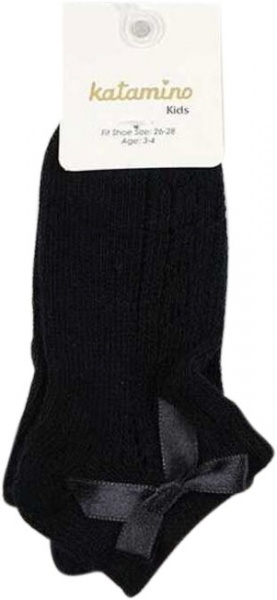 Носки детские для девочек KATAMINO K23009 р.9-10 темно-синий 