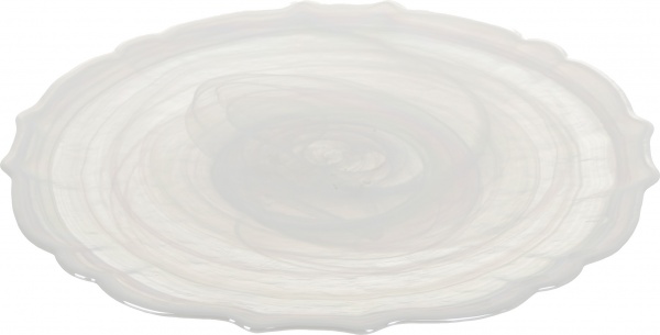 Блюдо Icequeen 27,5 см блискучий ірис Dekor Cam 