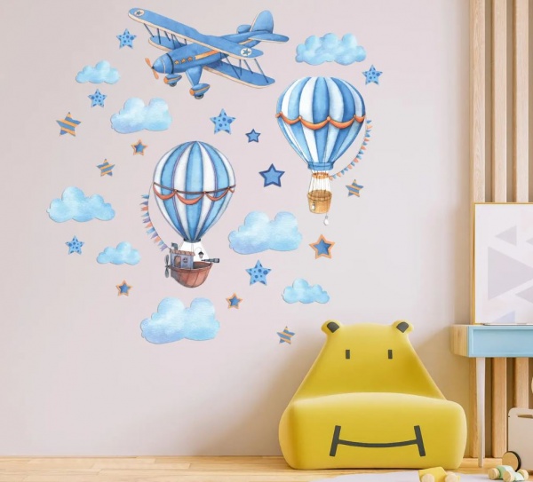 Наклейка Zatarga Прогулка в облаках Z202080 90x56 см