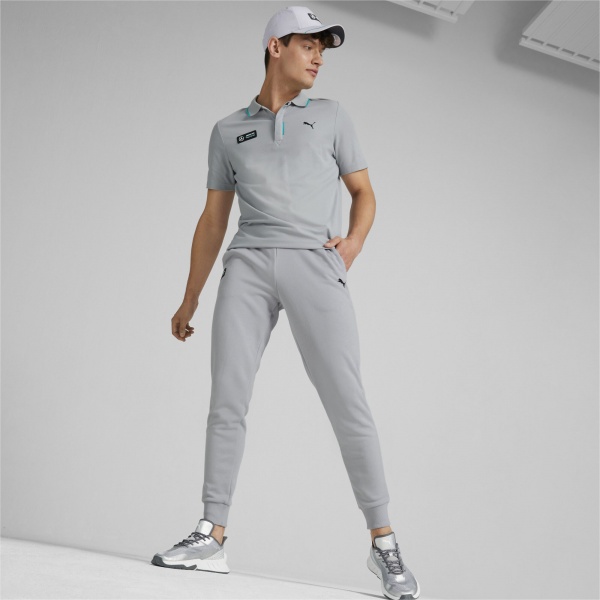Брюки Puma MAPF1 ESS PANTS MERCEDES TEAM SILVER 53436102 р. M серый