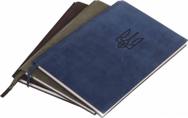 Щоденник недатований Тризуб хакі ТЕКО A4 Е 060-04.62-310856