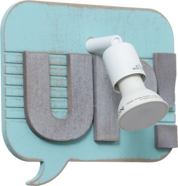 Бра Nowodvorski 9290 1x35 Вт GU10 сірий Comik Book 