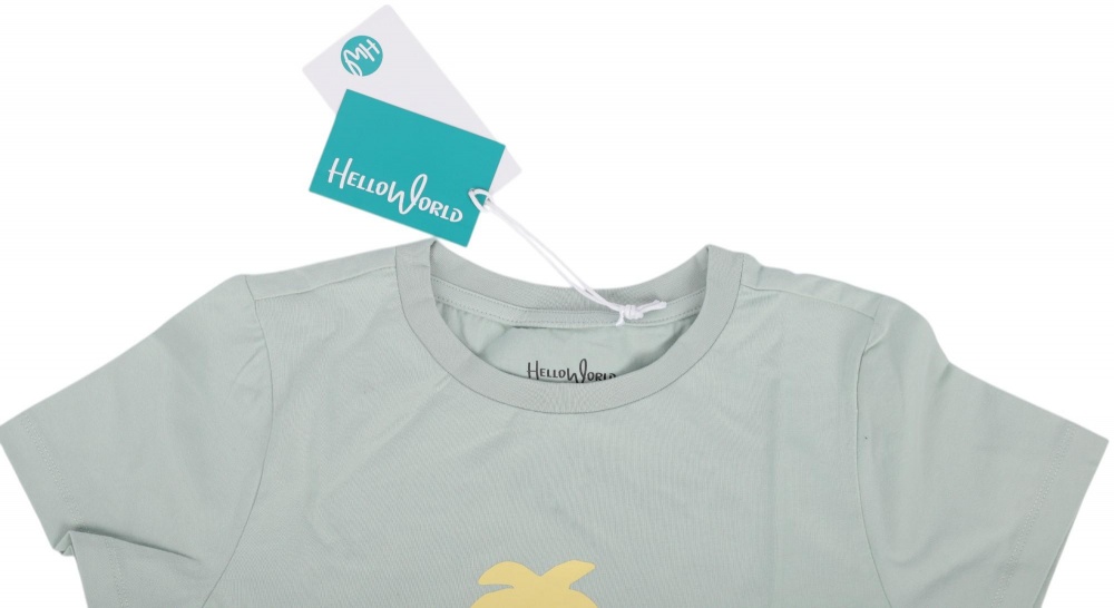 Футболка унисекс HW р.152/158 зеленый 53028