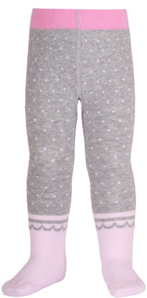 Колготки дитячі Conte-Kids CK TIP-TOP (14) 383 р.80-86 сіро-рожевий 