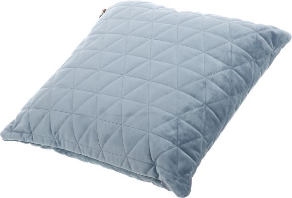 Подушка декоративная Velvet Ромбы 45x45 см темно-голубой La Nuit 