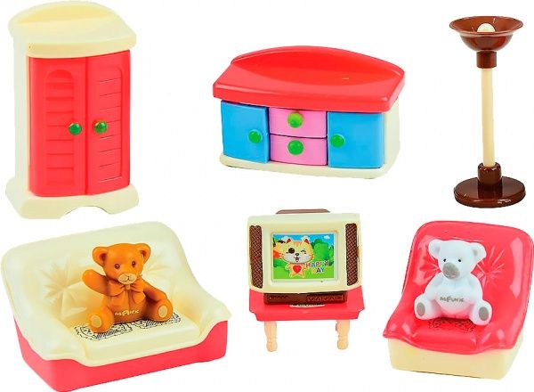 Ігровий набір Shantou Меблі 9 предметів у коробц HY-031AE