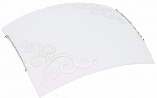 Світильник настінно-стельовий Nowodvorski ARABESKA SILVER 7 1x100 Вт E27 срібний 3701 