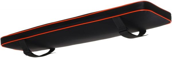 Накладка на банку Elektra мягкая 70х20 см черный