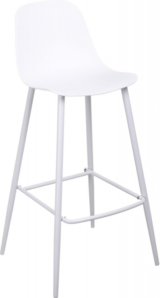 Стул барный slim белый