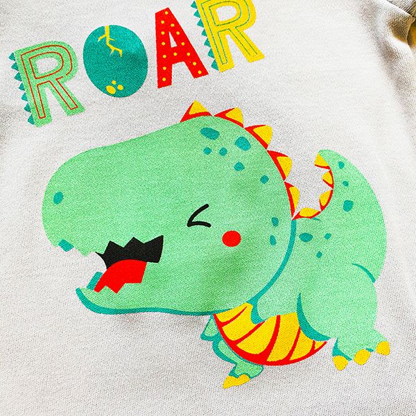 Боді дитяче для хлопчика Colibri р.80 сірий із синім B3079 