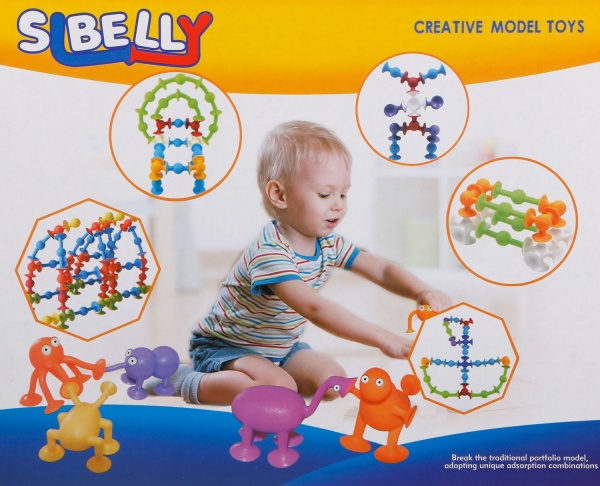 Конструктор-мозаїка Hang Wing на присосках 33.5x5x26 см HWA1206154