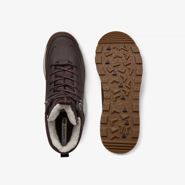 Ботинки Lacoste URBAN BREAKER 419 1 CMA DK 738CMA00601W7 р.41,5 коричневый