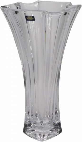 Ваза стеклянная прозрачная Neptune 9K7-8KG10-0-99S39-320 Bohemia