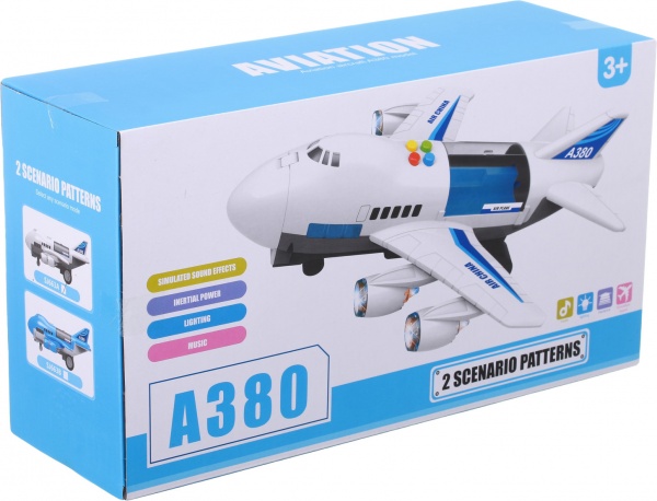 Игрушка Shantou Літак А380-гараж OTB0581792