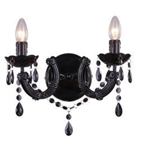 Бра Zuma Line MAGNOLIA 2xE14 черный 