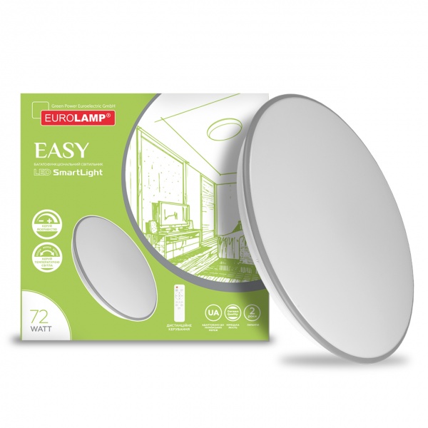 Светильник светодиодный Eurolamp N 72W 3000-6500K 50 см белый LED-MSL-72W-N39 