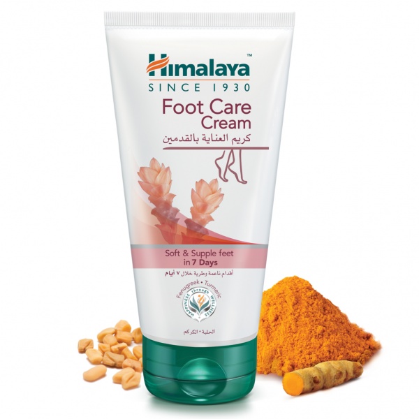 Крем для ног Himalaya Herbals с пажитником и куркумой 75 мл