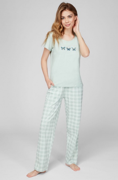 Піжама жіноча Naviale BUTTERFLY LH522-01 р. М аква