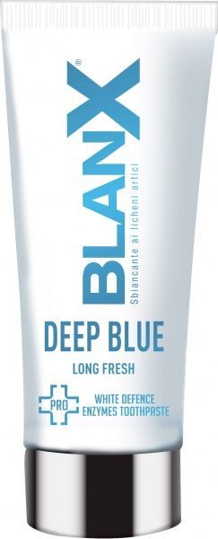 Зубна паста Blanx Pro Deep Blue з ензимами 75 мл 126 г