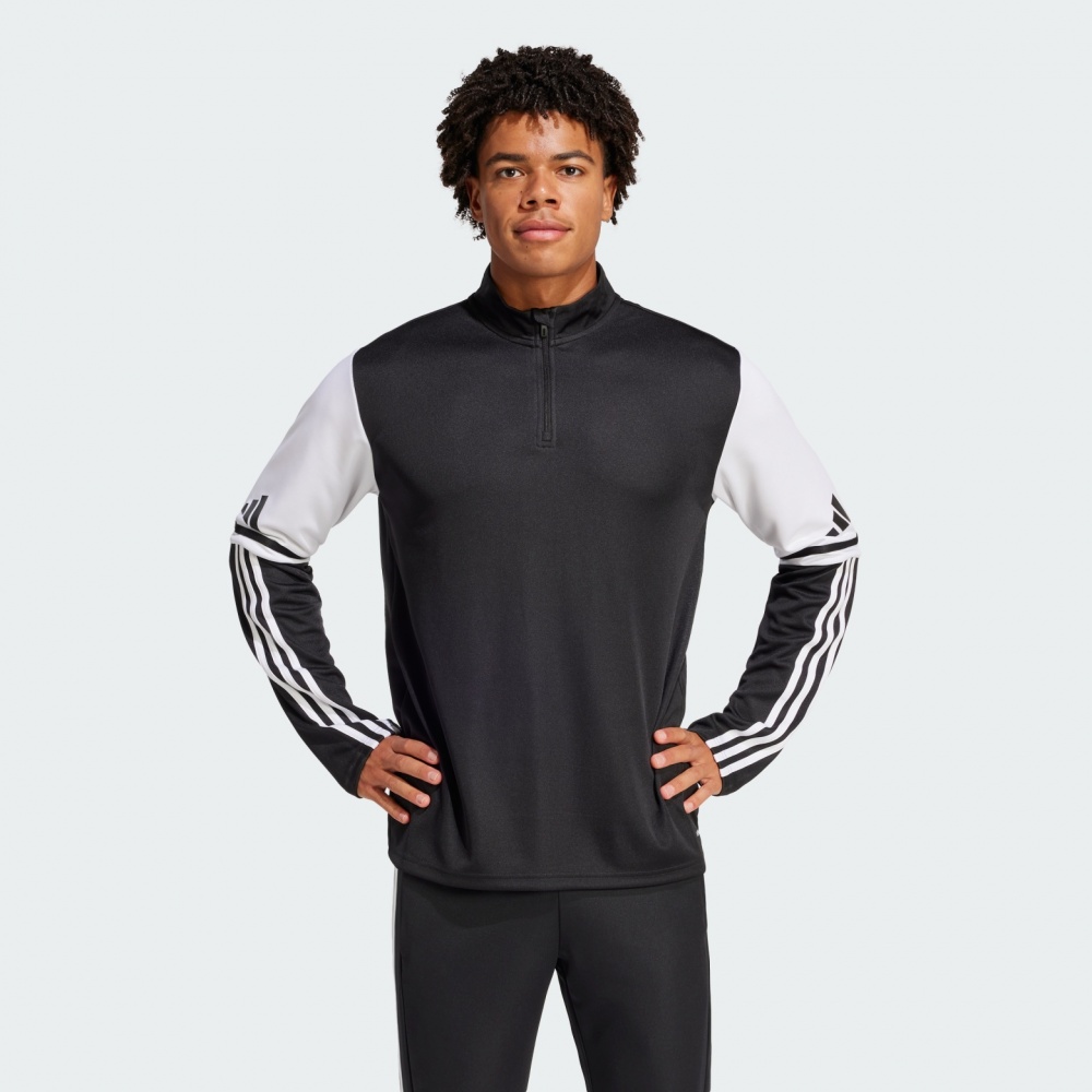 Джемпер Adidas SQ25 TR TOP BLACK/WHITE JE2767 р.M черный