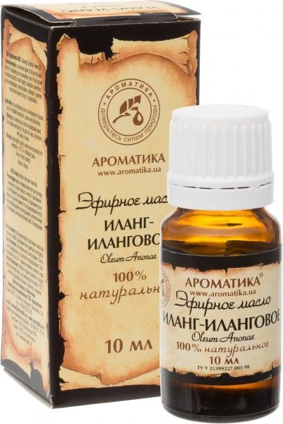 Эфирное масло Ароматика Ілангова 10 мл 