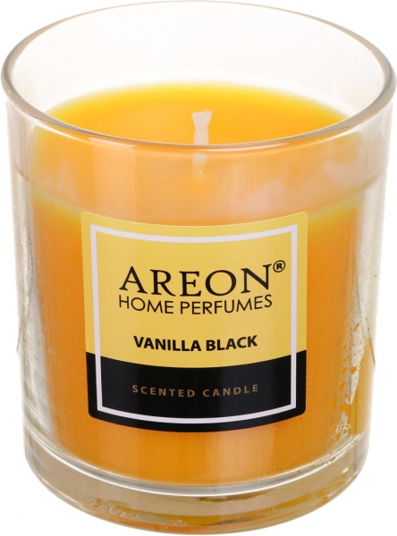 Свічка ароматична Чорна Ваніль Areon