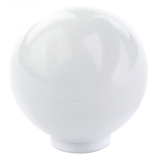 Меблева ручка d29 мм білий REI 308-Wh