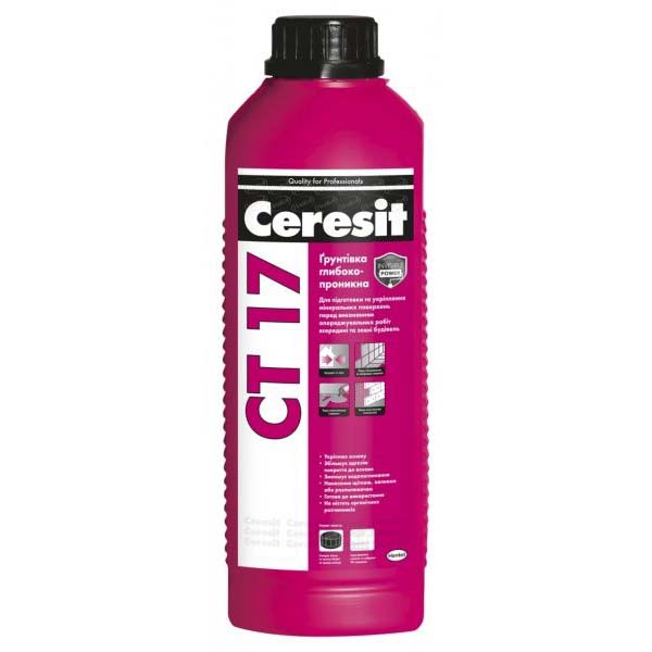 Ґрунтовка глибокопроникна Ceresit CT 17 2 л