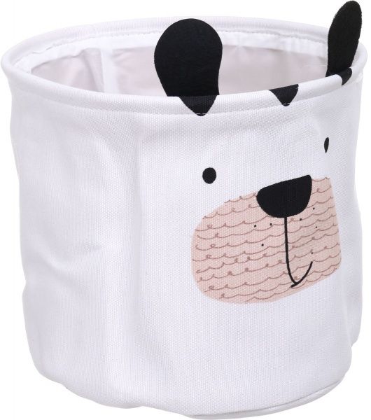 Корзина Котик большой 29,6х30 см белый