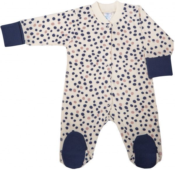 Человечек Baby Veres Leo 2 р.56 молочный с синим 