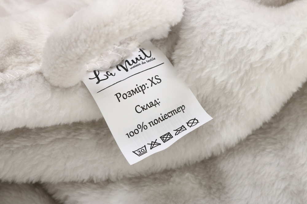 Халат женский La Nuit Home Форест р. XS розовый с рисунком forest-topstar